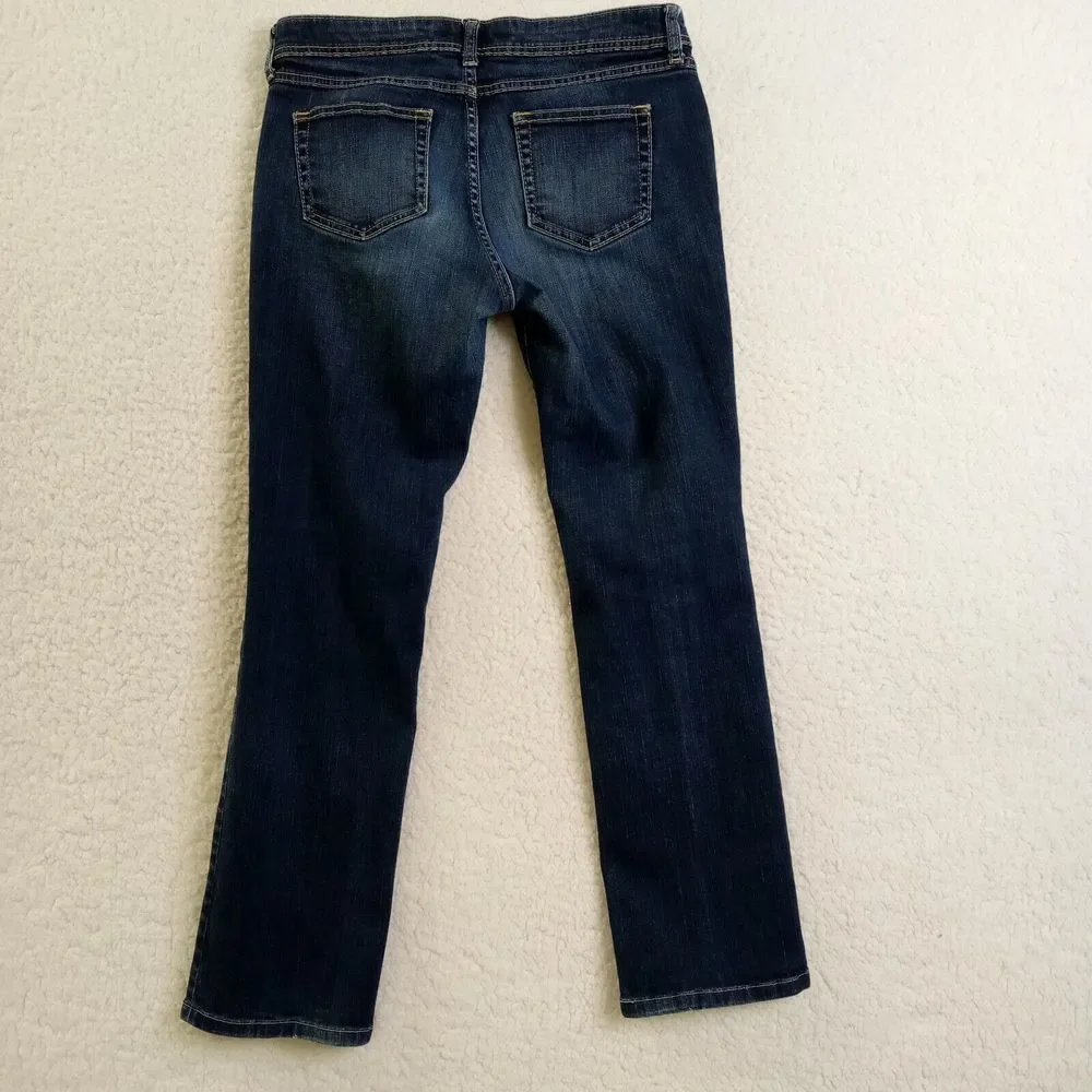 Style Up Jeans Women's 28 inch Waist Blue Denim‎ Casual Straight